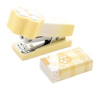 Mini Stapler - Animal Paw Paper Binder, Compact Stapler, Fun Desk Accessories Kids, Fast Stapling from 2 to 15 Pages, Portable Workstation Tool, School Supplies Travel, Holiday,