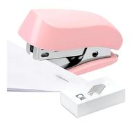 Mini Stapler,Built-in Staple Remover Office Stapler | Portable Booklet Paper Binding Tool for Office School Classroom Studio Outdoor Travel