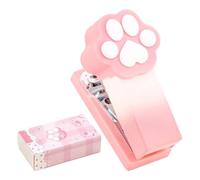 Mini Stapler | Cute Small Stitcher Cat Claw | Pocket Staplers | Cute Cat Claw Small Stitcher | Cat Claws Paper Tie for Students Classroom School