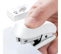 Mini Stapler with Staples - 12 Sheets Stapler Sheet | Portable Paper Binding Tool for Office, School, Classroom, Study, Travel, Outdoor Work, Organizing
