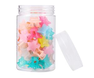 Mini Star Hair Claw Resin Hair Clips 40pcs Lovely Hairpins