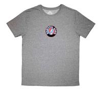 Mini Steal Your Face Logo T Shirt Grateful Dead Grey XXL