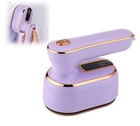 Mini Steam Iron,1000W Foldable Handheld Travel Steam Iron, Ceramic Nonstick Soleplate, 20S Fast Heat Up,180 Degrees Folding,100Ml Capacity Water Tank,for Home and Travel Use, LJJY-KK
