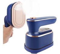 Mini Steam Iron, 1090W Foldable Handheld Travel Steam Iron, Ceramic Nonstick Soleplate, 15s Fast Heat Up, Portable Steamer Iron for Home and Travel