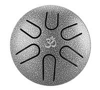 Mini Steel Tongue Drum 3 Inch 6 Note Tongue Drum Handpan Drum for Musical Education Concert Yoga Beginners Adult Kid BB(3inch6tone)