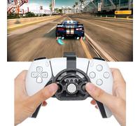 Mini Steering Wheel for P5 and for P5 Pro/Slim Game Controller Auxiliary Replacement Controller Wheel Accessories (Black)