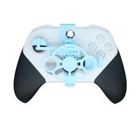Mini Steering Wheel For X-Box Series Elite2, Game Controller Auxiliary Replacement Accessories Console Grip For X-Box Series Elite2 (Blue)