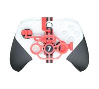 Mini Steering Wheel for Xbox Racing Game Controller Driving Simulator 3D Printing Steering Wheel for Xbox Series Elite2 Auxiliary Racing Wheel Accessories (Painted)