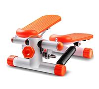 Mini Stepper Exercise Machine,Portable Twist Stair Stepper with Resistance Bands for Home Workout,Up Down Stair Climber for Leg Arm Full Body Cardio Trainer(E,1)