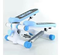 Mini Stepper Exercise Machine,Portable Twist Stair Stepper with Resistance Bands for Home Workout,Up Down Stair Climber for Leg Arm Full Body Cardio Trainer(F,1)