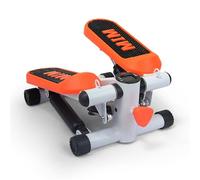 Mini Stepper Machine for Home Use | Hydraulic Silent Elliptical Trainer | Multi-Function Pull Rope Fitness Equipment | 5.8kg Compact Aerobic Stepper(Orange,0)