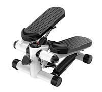 Mini Stepper, Stepping Machine Household Silent Twist Fitness Equipment with Resistance Bands, Suitable for Living Room,