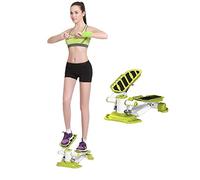 Mini-Stepper Swing Stepper 2 in 1 Dual Exercise Stepper - Fitness Stepper w/Non-Slip Top Compact Work Out Home Office Indoor Outdoor Fitness Equipment