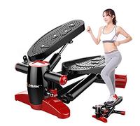 Mini-Stepper Swing Stepper Indoor Fitness Stair Stepper Aerobic Trainer Twist Stair Stepper for Beginners and Profession