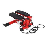 Mini Stepper with Resistance Bands - Indoor Stair Stepper Exercise Machine for Home Use - Silent Twist Fitness Equipment