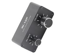 Mini Stereo Audio Preamplifier, Headphone Amplifier with RCA Jack 3.5mm Output, for DVD, CD, Set Top Box, Computer, Tablet, Turntable, Sound Card