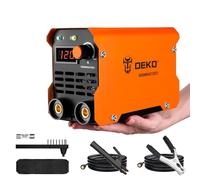 Mini Stick/Lift TIG Welder：DEKO 140Amp 220V MMA Portable ARC Welding Machine Kit IGBT Digital Display LCD Hot Start Arc Force Anti-Stick