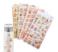 Mini Stickers Cute - Strong Adhesive Funny,Capybara Animal Stickers - for Journals, Children, Classroom, Preschool, Elementary Students, Phone Case, Scrapbooking, Cards, Planners, Wrapping, D