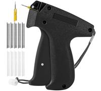 Mini Stitch Gun Kit - Quick Stitch Sewing Gun with 3000 Micro Fasteners (1500 Black & 1500 White), 1 Micro Needle - Perfect for Stitchy Quick Clothing Fixer, Quilting, Edging & Sewing Projects - Black