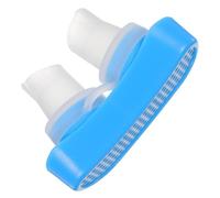 Mini Stopper Silicone Nose Plug for Better Sleep | Blue ABS and Silicone Build, Activated Carbon Insert, Practical for Long Use and Nightly Nasal Breathing