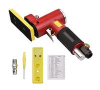 Mini Straight Line Air Sander Polisher Waxer with Sanding Rubber Iron Pad Random Orbital Pneumatic Sander Air Operated Handheld for Auto Body Work Furniture Wood Metal Surface (SegrehyFhShwKf-1)