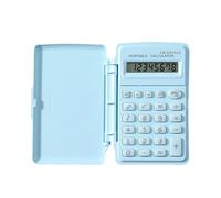 Mini Student Desktop Calculator | 8 Digit Pocket Laptop - 3.9 x 2.4 Inch ABS | Battery Operated Math Tool for Students, Exams, Office, Business