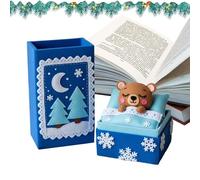 Mini Stuffed Bears | Cute Soft Toy Animal Doll Decoration | Little Bear in a Box,for Valentine's Day Baby Shower Christmas Birthday Graduation