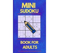 Mini sudoku book for adults: 200 hard level puzzles in this pocket sized book