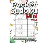 Mini Sudoku Book: Mini Sudoku Book for Adults | 140 Hard level puzzles with Solutions | Pocket 4x6 Travel Size | Large Print for Easy Reading | Perfect Gift for Seniors, Teens, Men & Women | Vol. 4