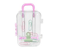 Mini Suitcase Gift Box, Transparent Mini Luggage Gift Box, Travel Packaging Box for Birthday, Wedding, Birthday, Old Home Decoration, Candy Box Suitcase