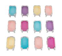 Mini Suitcase Simulation Trolley Case for Storage Small Item Organizer