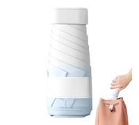 Mini Sun Umbrella - Ultra Lightweight Design, Compact Pocket Size, Wind Resistant Frame, Quick Dry Fabric | Suitable for Walking Travel Commuting Daily Carry Changing Weather Conditions