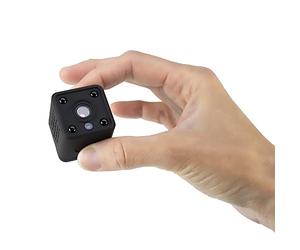 Mini surveillance camera PNI SafeHome PT945M 1080P HD WiFi, hidden spy security camera, Night Vision, Motion Detection, Tuya Smart application, motion alert notifications, local recording, 2 way audio