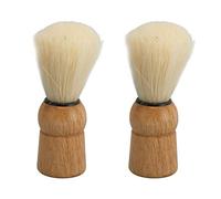Mini Synthetic Beard Shave Brush - Professional Design for Mens Shaving - for Dad or Boyfriend - Portable and Convenient - Increase Foam and Effectively Remove Residue