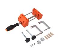 Mini Table Clamp, Universal 360 Degree Rotation Bench Vise Clamp, Multifunctional Steel Small Woodworker Vice with Cork Pads for DIY Craft Repair Workbench