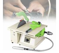 Mini Table Rock Cutting Saw, 1380W Multifunction Tool for Jewelry Making, DIT Lapidary Equipment, Home Hobby Craft and Precision Cutting