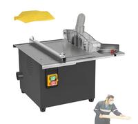 Mini Table Saw, 5000RPM Benchtop Cutter, 55mm Cutting Depth, 0-45° Adjustable Angle, Versatile Wood and Metal Cutting Tool for Crafts and DIY Projects