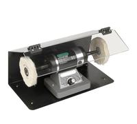 Mini Table Saw Adjustable Speed Bench Lathe for Jewelry, Wood, Amber, Metal, Jade - Polisher, Buffer, Lapidary Saw