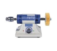 Mini Table Saw, Adjustable Variable Speed Bench Lathe Rock Saw, Lapidary Polisher and Buffer for Jewelry, Wood, Amber, Metal, and Jade