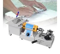 Mini Table Saw for DIY Jewelry and Lapidary with High-Speed Pure Copper Motor and Flexible Shaft