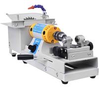 Mini Table Saw for Jewelry Making, 750W Lapidary Saw with Adjustable Speed 800-10000r/Min, DIY Jewelry Polishing and Grinding Machine for Bench Work
