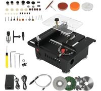 Mini Table Saw Multi-Functional Table Saw 100W Electric Desktop Woodworking