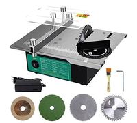 Mini Table Saw - Multifunctional Small Woodworking Tool for DIY Crafts and Model Making - Compact Cutting Saw for Wood Projects
