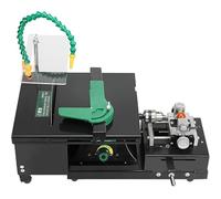Mini Table Saw Polishing Machine, Adjustable RPM with Flexible Shaft for DIY Jewelry Making, Lapidary Projects & Precision Crafting