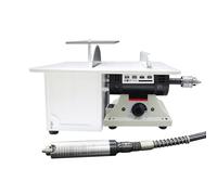 Mini Table Saw Rock Polisher, 800W Bench Lathe for Jewelry Making, Cutting, Grinding, Engraving - Efficient Lapidary Tool for Professionals and Hobbyists