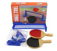 Mini Table Set, Interactive Sport Board, Compact Fold Practice Kit, ABS Acrylic Light Build, Desktop Device Game, Adults Teens Family Travel Home Office Indoor 11.22x3.31x3.66 inches