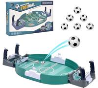 Mini Table Top Football Game, Table Football Game with 6 Footballs, Football Table Interactive Game for Kids and Adults, Worlds Cup Gift, Football Gift (A)