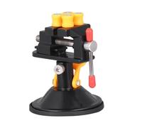 Mini Table Vise 360 Degree Rotating Suction Cup Black
