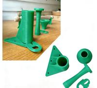 Mini Tabletop Clay Extruder with Lever Press, 3 Interchangeable Dies for Making Consistent Pottery Handles Ergonomic & Easy-Use Tool for Potters.Compatible with Clay Tools