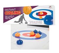 Mini Tabletop Curling Game - Fun for All Ages!
